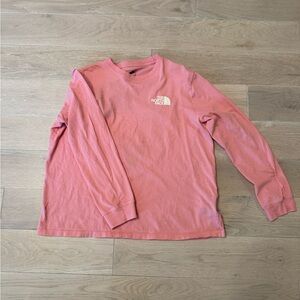 The North Face Pink Long Sleeve Shirt